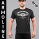 Футболка з принтом "ARMOLINE" BLACK (Бавовна) 0025600XL0000000 фото 1