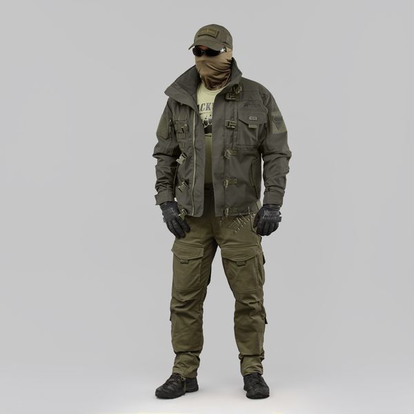 Tactical jacket "SHTORM" OLIVE (Membrane + Fleece) 00098000S0000000 photo