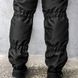 Insulated pants with belt "TRAVEL DEFENCE" BLACK (Raincoat fabric PU + Microfleece) 0031902XL0000000 photo 8