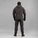 Komplet "TRAVEL DEFENCE" ANORAK BLACK 2 w 1 (Taslan + Mikropolar)