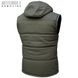 Insulated vest with hood "ANTITERROR II" OLIVE (Membrane + Sintepon) 00053000S0000000 photo 3