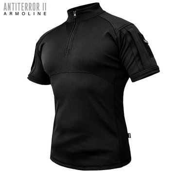 UBACS Tactical T-Shirt "ANTITERROR II" BLACK (CoolPass + Knitwear) 00286000S0000000 photo