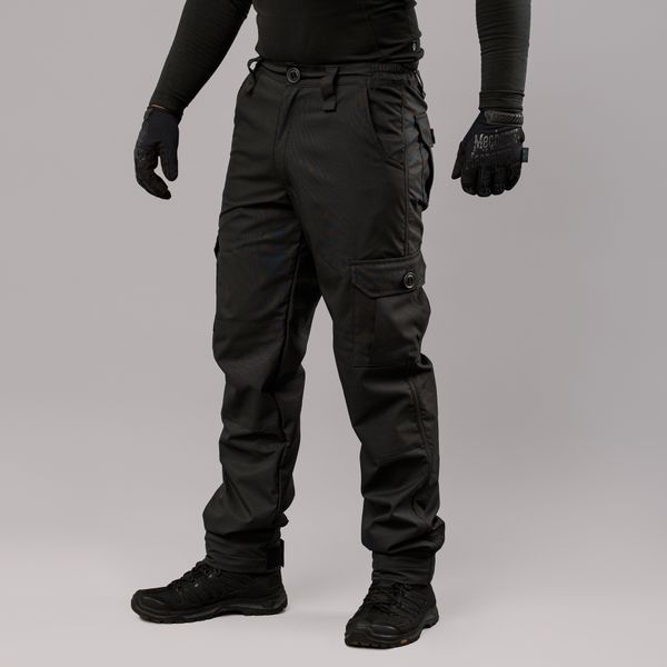 Брюки зимние "RAPTOR-3" BLACK (Мембрана + Микрофлис) 0033500XL0000000 фото