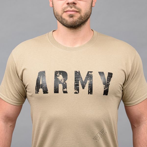 T-shirt "ARMY" KHAKI (Cotton) 0026400XL0000000 photo
