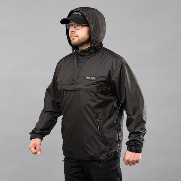 Анорак "SUMMER DEFENCE" BLACK (Плащівка + Сітка) 0000100XL0000000 фото