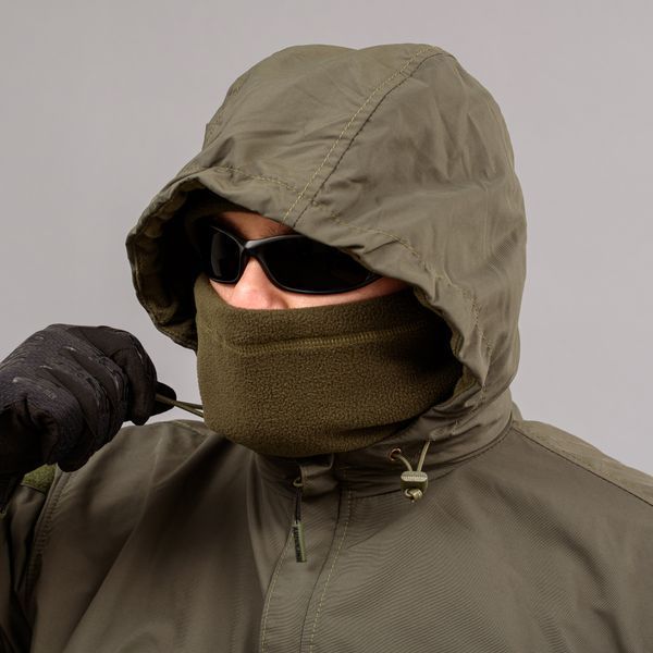 Анорак "TRAVEL DEFENCE" OLIVE (Таслан + Мікрофліс) 0000803XL0000000 фото