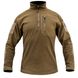 Tactical sweatshirt 1/4 Zip "TRAVEL DEFENCE" COYOTE (Microfleece) 00246000S0000000 photo 2