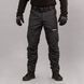 Komplet "TRAVEL DEFENCE" ANORAK BLACK 2 w 1 (Taslan + Mikropolar)