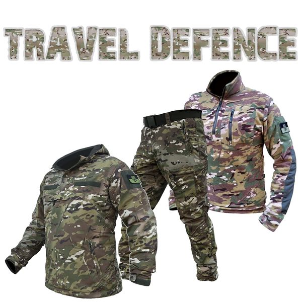 Комплект "TRAVEL DEFENCE" 3 в 1 АНОРАК MULTICAM (Таслан + Мікрофліс) 00351000S0000000 фото