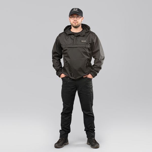 Анорак "SUMMER DEFENCE" BLACK (Плащівка + Сітка) 0000102XL0000000 фото