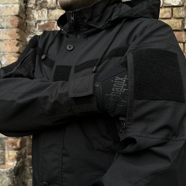 Field suit "CRUSADER" BLACK (Rip-Stop) 00073000SREGULAR photo