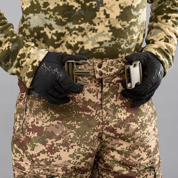 Komplet wojskowy "TRAVEL DEFENCE" 2 w 1 PREDATOR PIXEL (Taslan + Mikropolar)