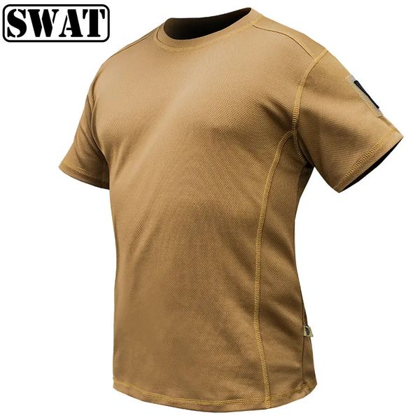 Thermal Tactical T-shirt "S.W.A.T." COYOTE (CoolPass) 00240000S0000000 photo