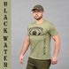 T-shirt "BLACK WATER" OLIVE (Cotton) 0026902XL0000000 photo 2