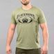 T-shirt "BLACK WATER" OLIVE (Cotton) 0026902XL0000000 photo 4
