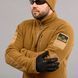 Толстовка тактическая 1/4 Zip "TRAVEL DEFENCE" COYOTE (Микрофлис) 00246000L0000000 фото 6