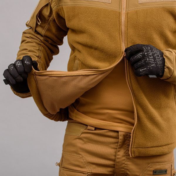 Hoodie "ANTITERROR II" COYOTE (Fleece + Membrane) 00251000M0000000 photo