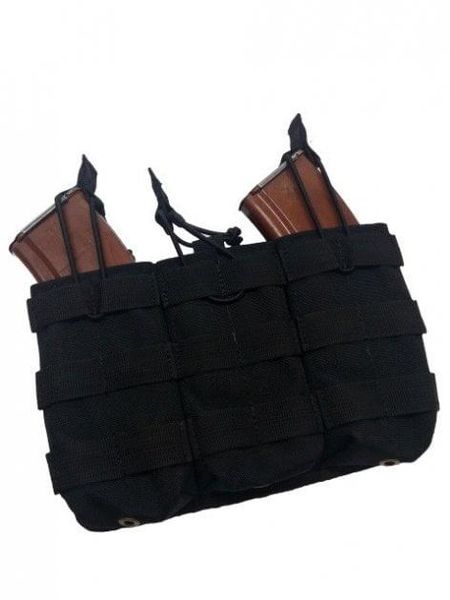 Підсумок АК3 відкритий "GRAD" BLACK (Cordura) 0016000000000000 фото