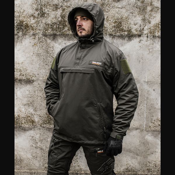 Military suit "TRAVEL DEFENCE" 2 in 1 ANORAK OLIVE (Taslan + Microfleece) 00359000S0000000 photo