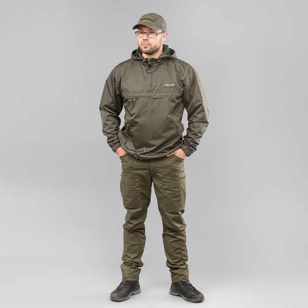 Anorak "SUMMER DEFENCE" DARK OLIVE (Raincoat fabric + Mesh) 00003000S0000000 photo