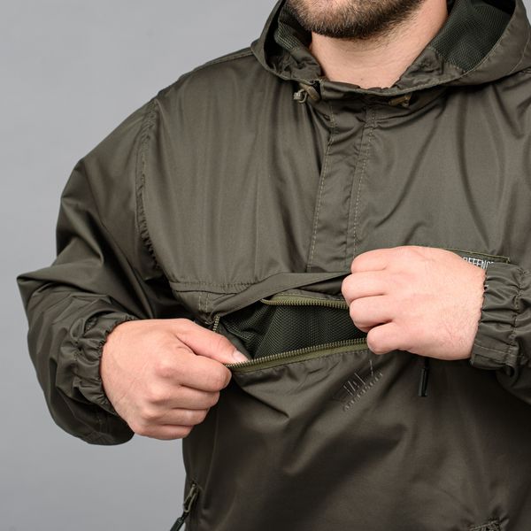 Anorak "SUMMER DEFENCE" DARK OLIVE (Raincoat fabric + Mesh) 00003000S0000000 photo