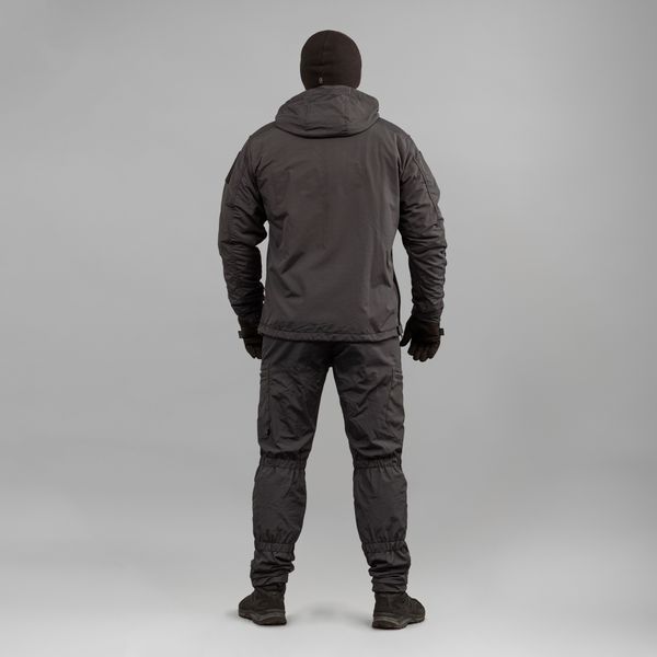 Komplet "TRAVEL DEFENCE" 3 w 1 ANORAK BLACK (Taslan + Mikropolar)
