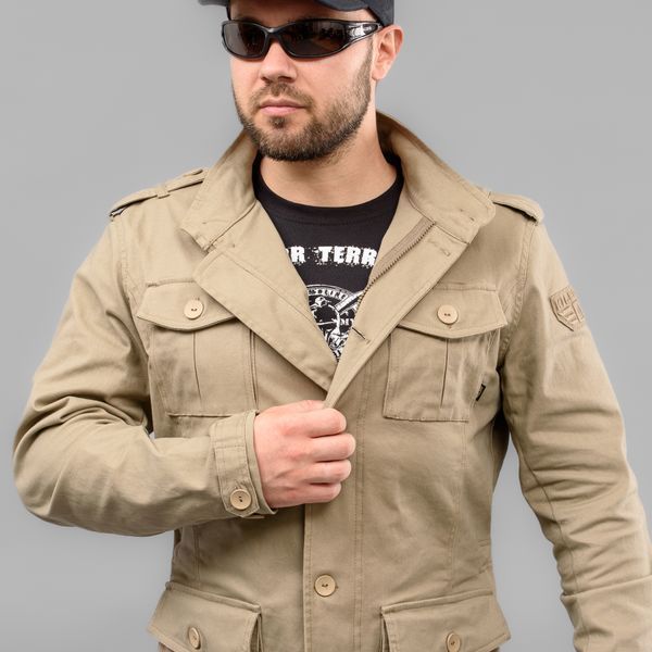 Куртка мілітарі "KILBORN" KHAKI (Джинс) 00417000M0000000 фото