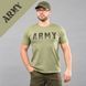 Футболка з принтом "ARMY" OLIVE (Бавовна) 0026500XL0000000 фото 1