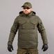Insulated vest with hood "ANTITERROR II" OLIVE (Membrane + Sintepon) 0005302XL0000000 photo 1