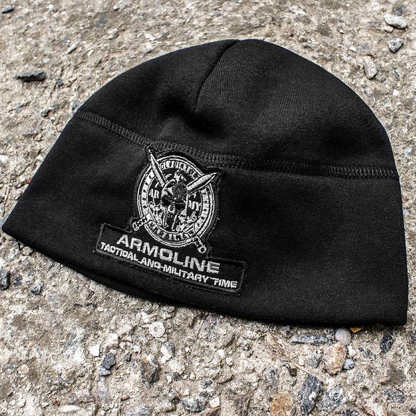 Branded hat "TACTICAL TIME" BLACK (Knitwear) 0029900000000000 photo