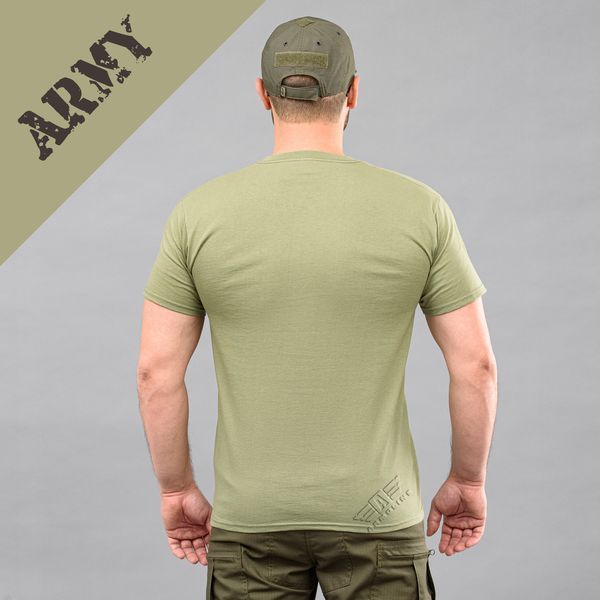 T-shirt "ARMY" OLIVE (Cotton) 0026502XL0000000 photo