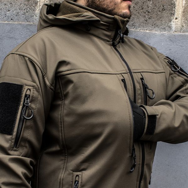 Jacket "URBAN SCOUT" OLIVE (SoftShell) 00086000S0000000 photo