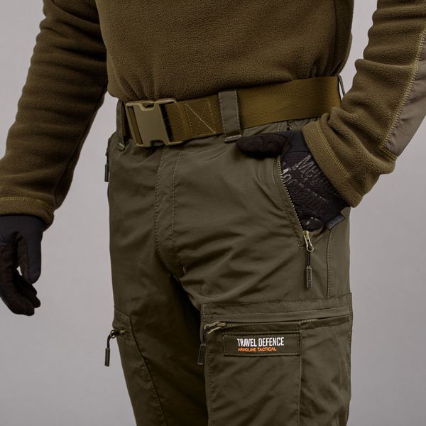 Комплект "TRAVEL DEFENCE" АНОРАК OLIVE 2 в 1 (Таслан + Мікрофліс) 00359000M0000000 фото