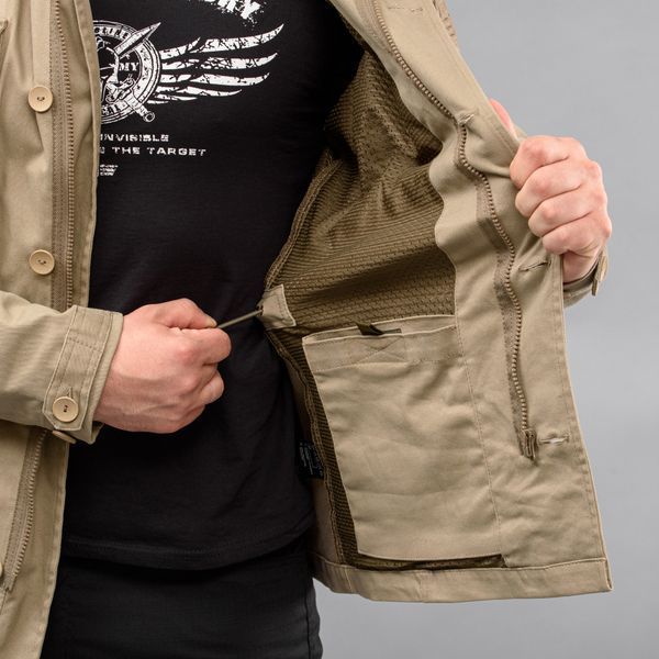 Куртка мілітарі "KILBORN" KHAKI (Джинс) 00417000L0000000 фото