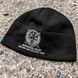 Branded hat "TACTICAL TIME" BLACK (Knitwear) 0029900000000000 photo 4