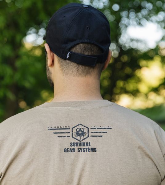 Футболка з принтом "ZOMBIE HUNTER" KHAKI (Бавовна) 0044302XL0000000 фото