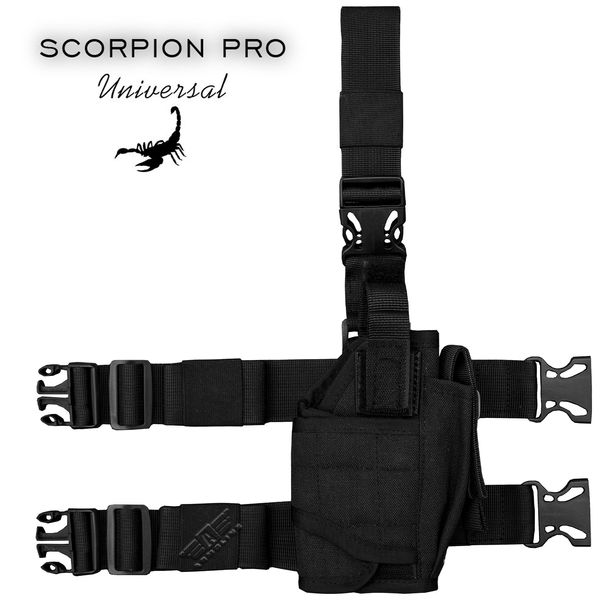 Tactical Holster "SCORPION PRO" BLACK (Cordura) 0006300000000000 photo