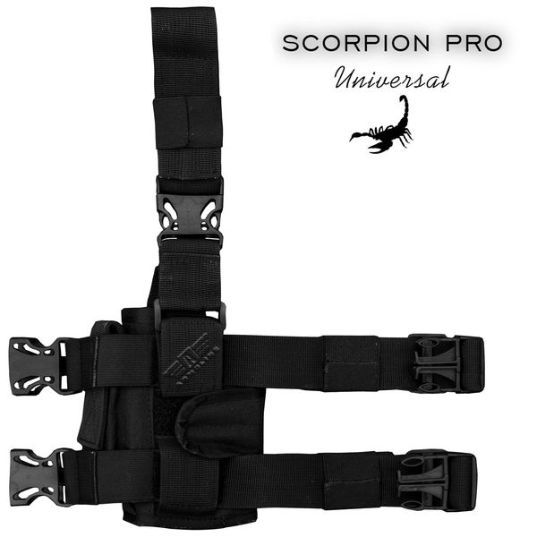 Tactical Holster "SCORPION PRO" BLACK (Cordura) 0006300000000000 photo