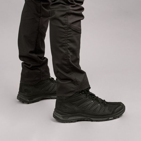 Spodnie taktyczne "ANTITERROR II" BLACK (Rip-Stop Stretch + Membrana)