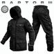 Winter suit "RAPTOR-III" BLACK (Membrane + Sintepon + Fleece) 00367000S0000000 photo 1