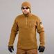 Tactical sweatshirt 1/4 Zip "TRAVEL DEFENCE" COYOTE (Microfleece) 0024603XL0000000 photo 1