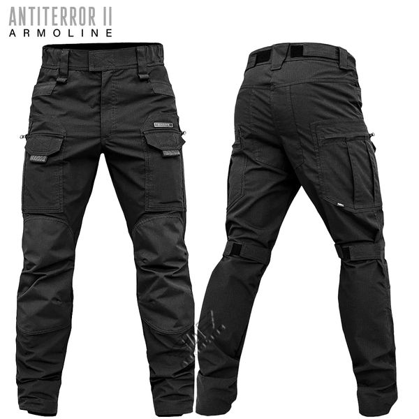 Tactical suit "ANTITERROR II" BLACK (Membrane + Rip-Stop Stretch) 00390000S0000000 photo