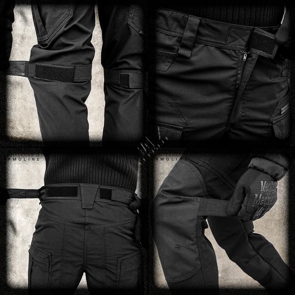 Tactical suit "ANTITERROR II" BLACK (Membrane + Rip-Stop Stretch) 00390000S0000000 photo