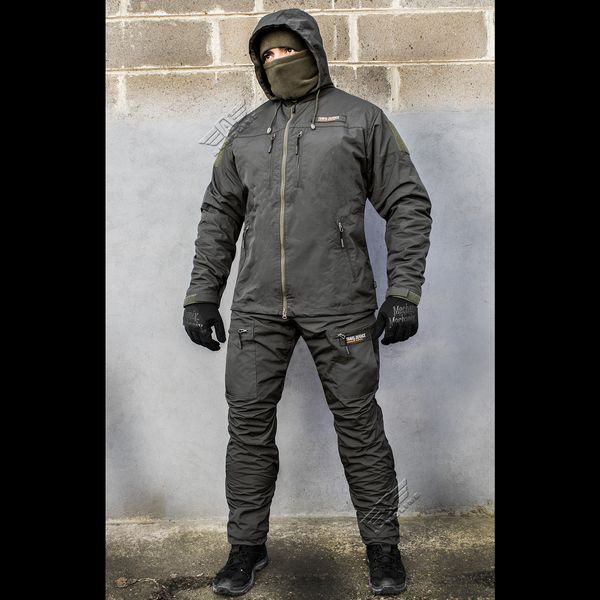 Military suit "TRAVEL DEFENCE" 2 in 1 BLACK (Taslan + Microfleece) 00371000S0000000 photo