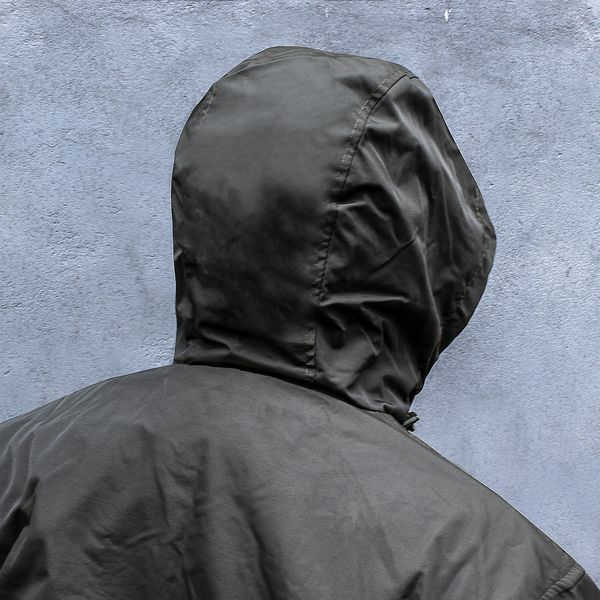 Insulated windbreaker Anorak (Jacket) "TRAVEL DEFENCE" DARK OLIVE (Nylon+Microfleece) 00006000S0000000 photo