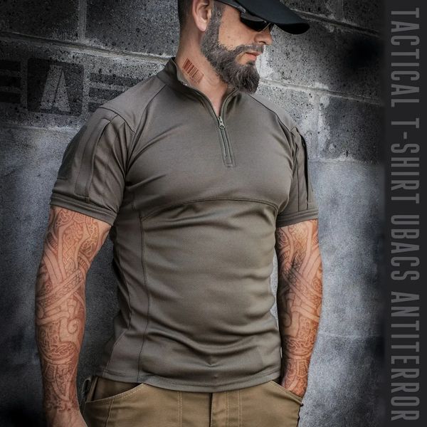 UBACS Tactical T-Shirt "ANTITERROR II" OLIVE (CoolPass + Knitwear) 00288000S0000000 photo