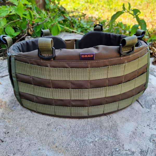 Tactical belt "GRAD" WARMIR OLIVE (Cordura) 0019300000000000 photo