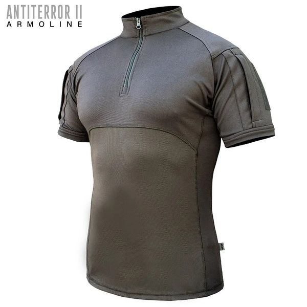 UBACS Tactical T-Shirt "ANTITERROR II" OLIVE (CoolPass + Knitwear) 00288000S0000000 photo