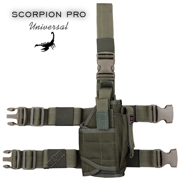 Tactical Holster "SCORPION PRO" OLIVE (Cordura) 0006600000000000 photo