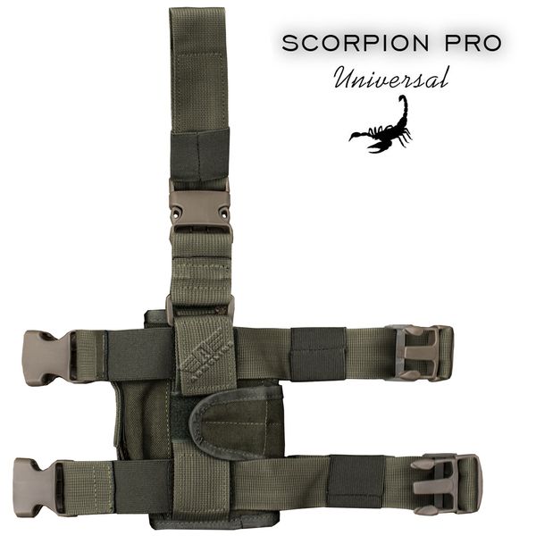 Tactical Holster "SCORPION PRO" OLIVE (Cordura) 0006600000000000 photo